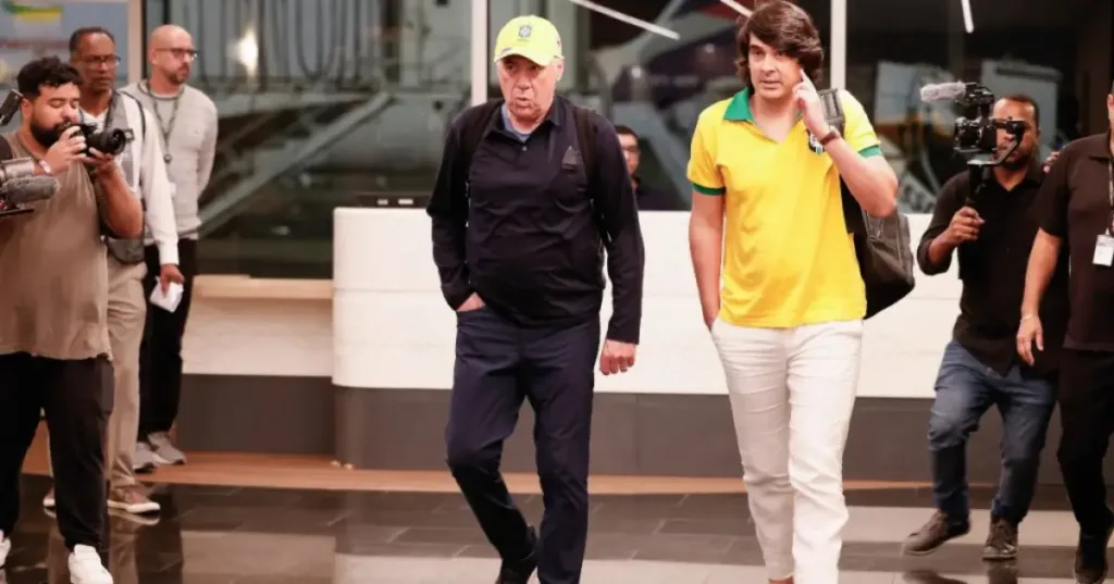 Carlo Ancelotti - técnico do Brasil