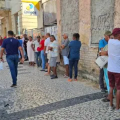 Atendimento à beneficiários do INSS no Correios