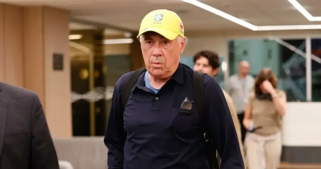 Carlo Ancelotti - técnico do Brasil