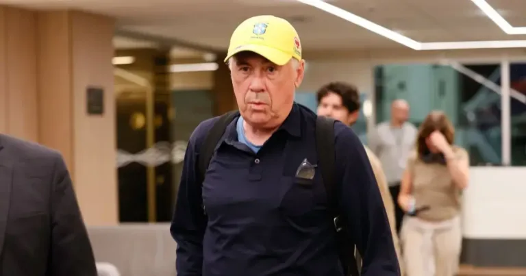 Carlo Ancelotti - técnico do Brasil