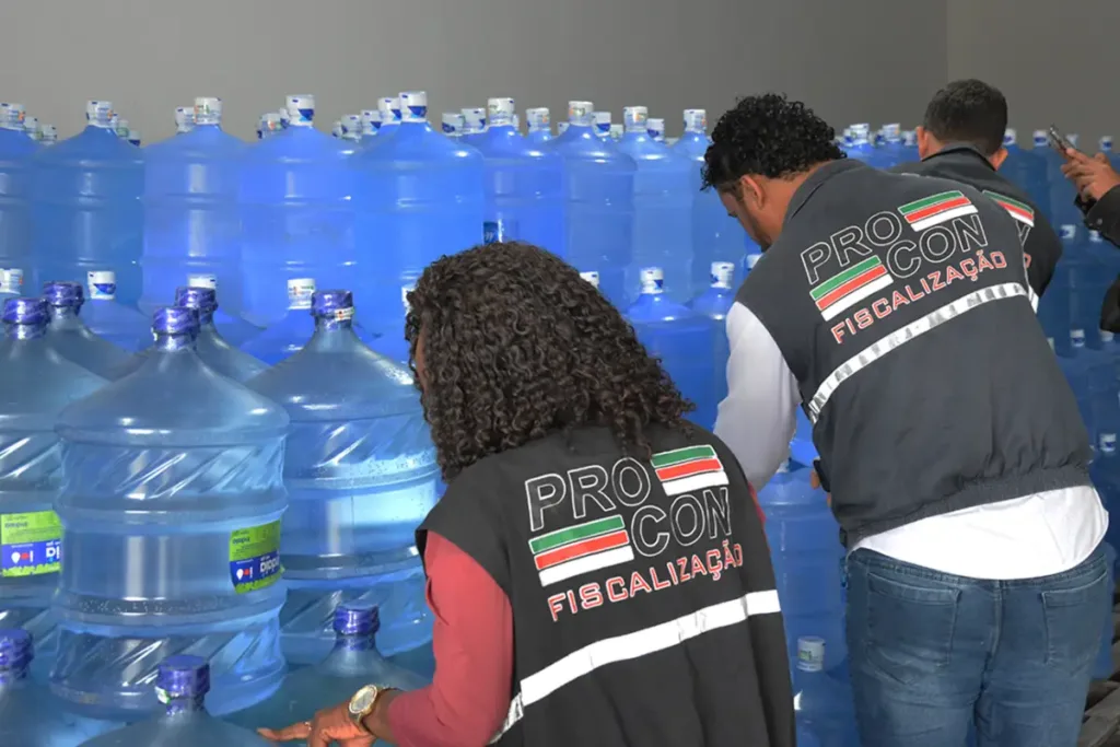 Procon - distribuidoras de água mineral