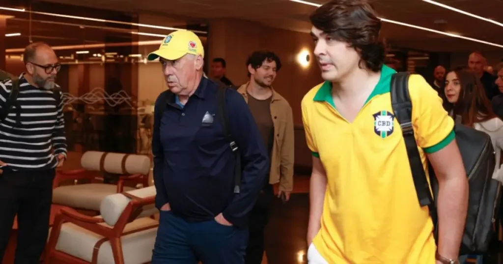 Carlo Ancelotti - técnico do Brasil