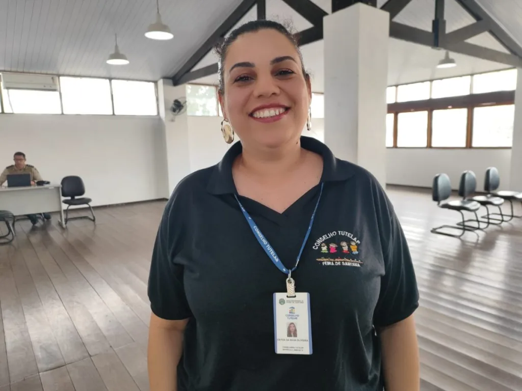 conselheira tutelar Geyza da Silva Oliveira fala sobre crianças na Micareta