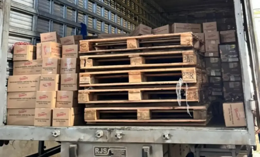 Carga de alimentos é recuperada