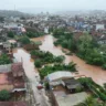 Fortes chuvas: Rio Subaé transborda e 80 famílias ficam desabrigadas em Santo Amaro
