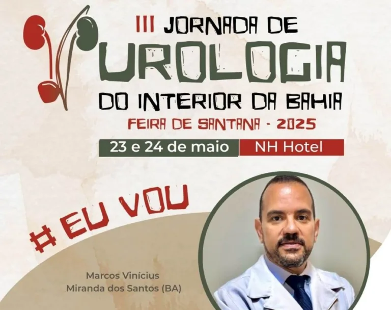 Disfunção erétil será debatida em Jornada de Urologia em Feira de Santana