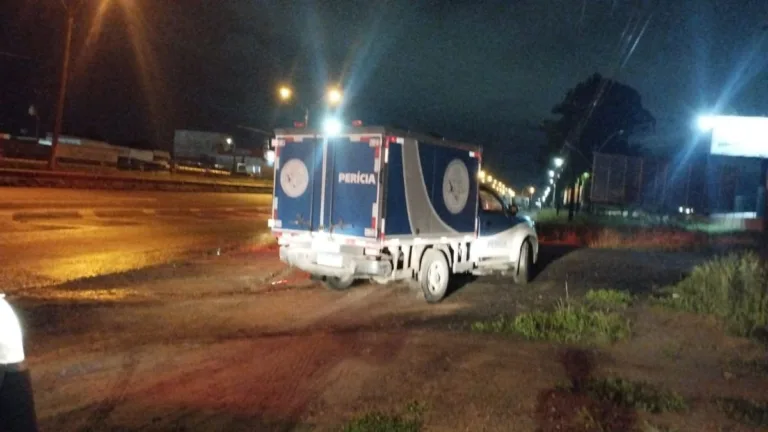 Acidente de moto na BR 324
