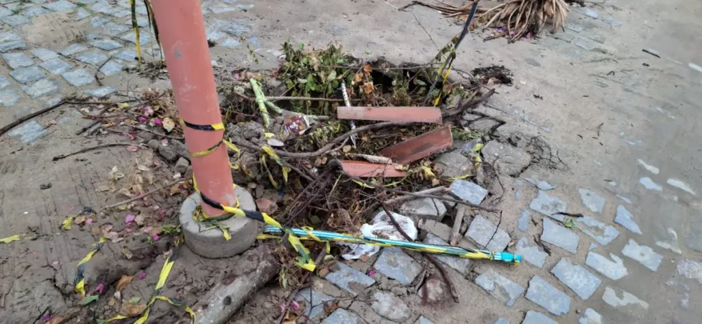 Moradores do Caseb cobram conclusão de obra da Embasa