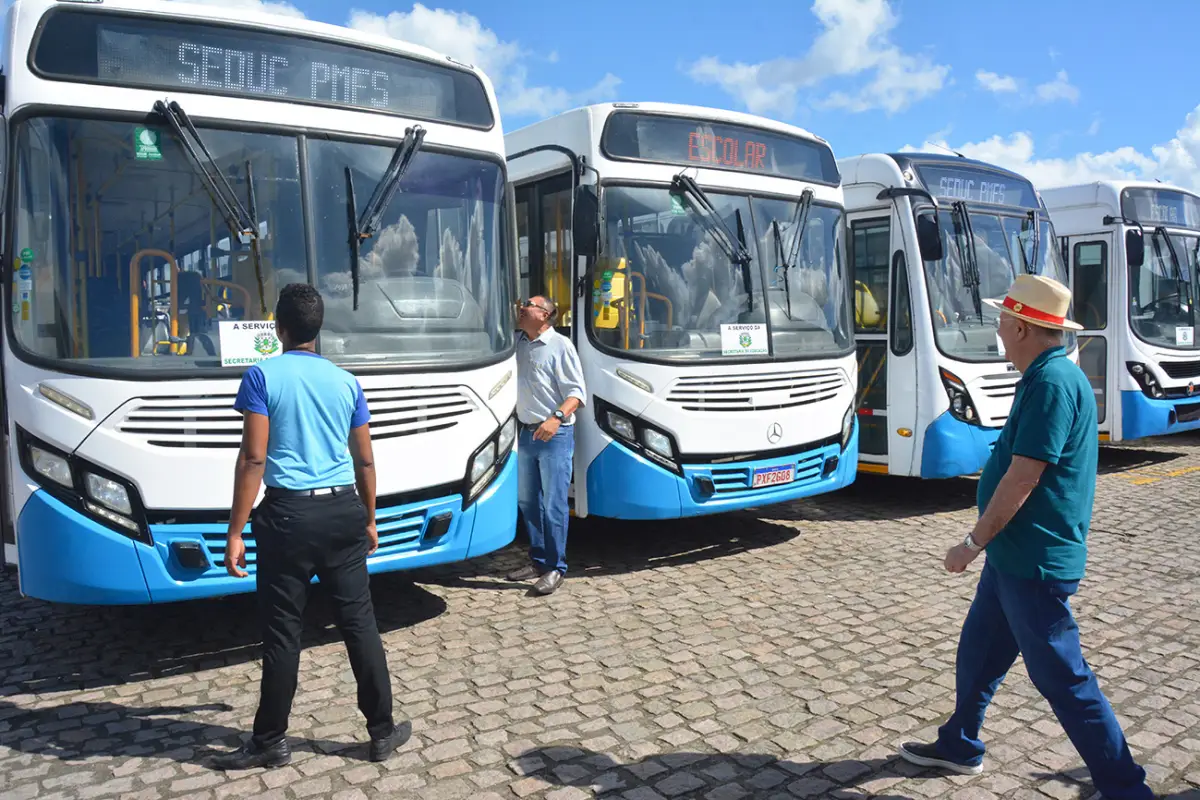 qualidade do transporte público escolar de Feira de Santana