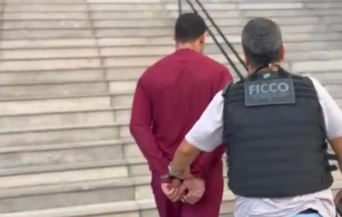 Líder de facção preso pela ficco e Polícia militar
