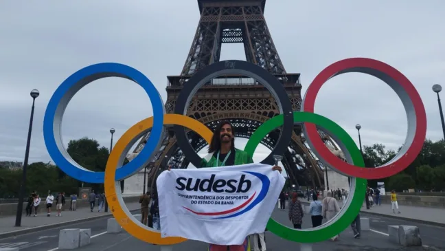 Baiano conquista medalha de prata em mundial de slackline na França