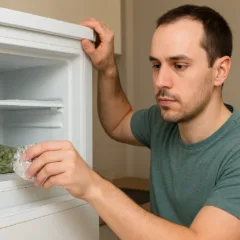 Truque com bolinhas de papel-alumínio no freezer evita gelo e economiza energia