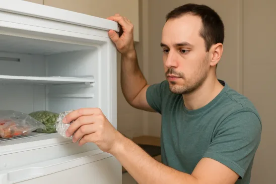 Truque com bolinhas de papel-alumínio no freezer evita gelo e economiza energia