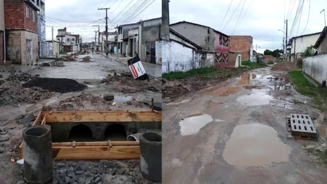 Uma grande cidade com muitos problemas; confira os flagrantes comunitários