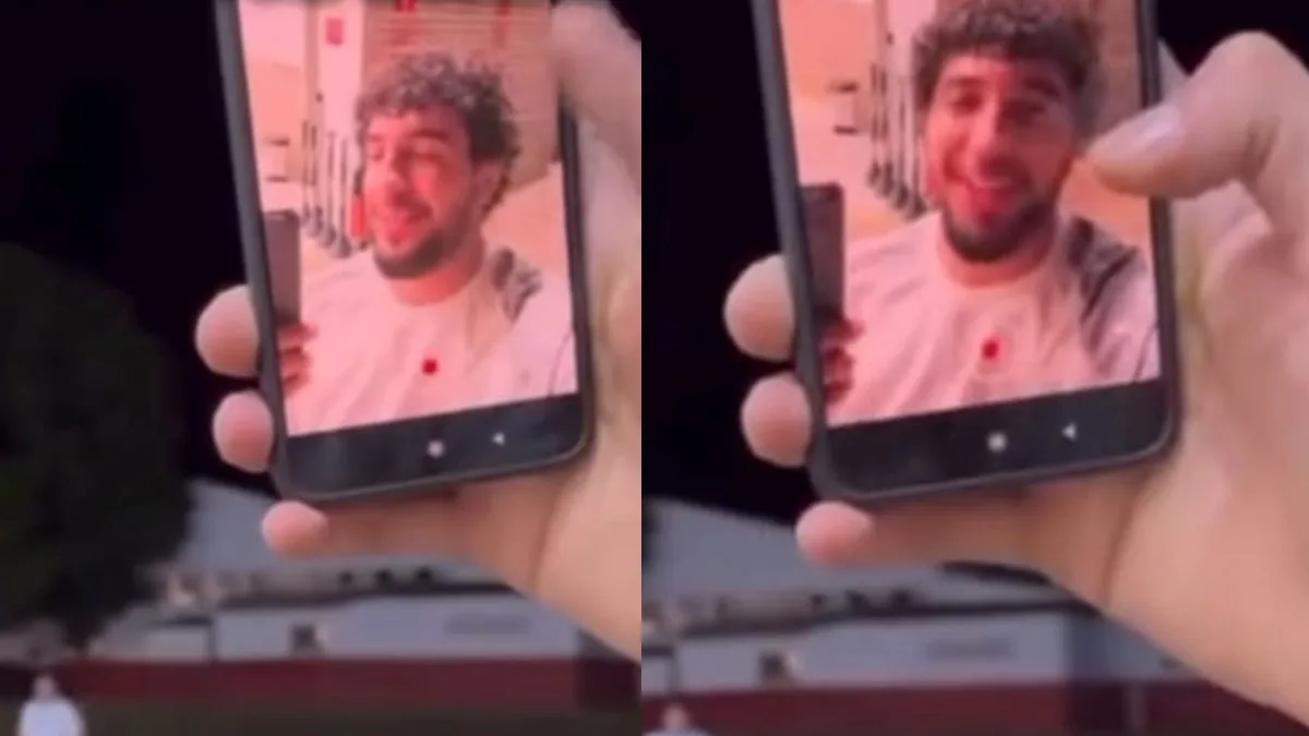 Após pedido de selfie cantor Nattan esquece de devolver celular de fã em show