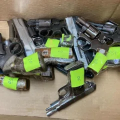 Armas apreendidas pela DTE são destruídas