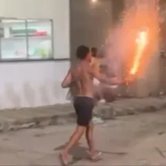 Acidente com espadas em Cruz das Almas
