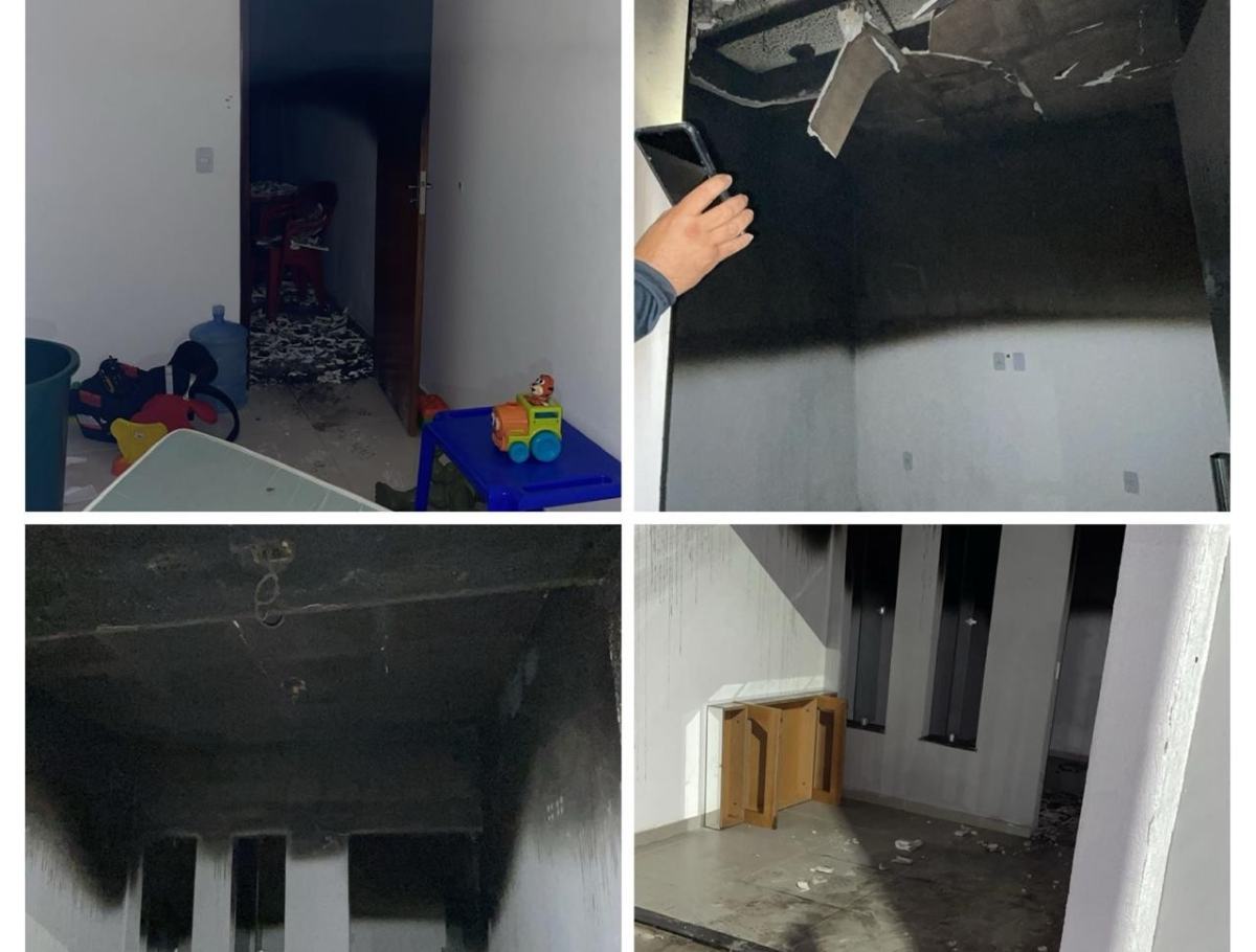 Homem é preso em flagrante por incendiar casa da ex-companheira