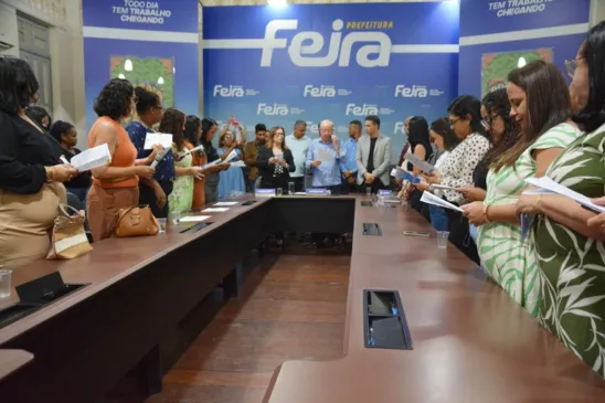 Posse servidores públicos Feira de Santana