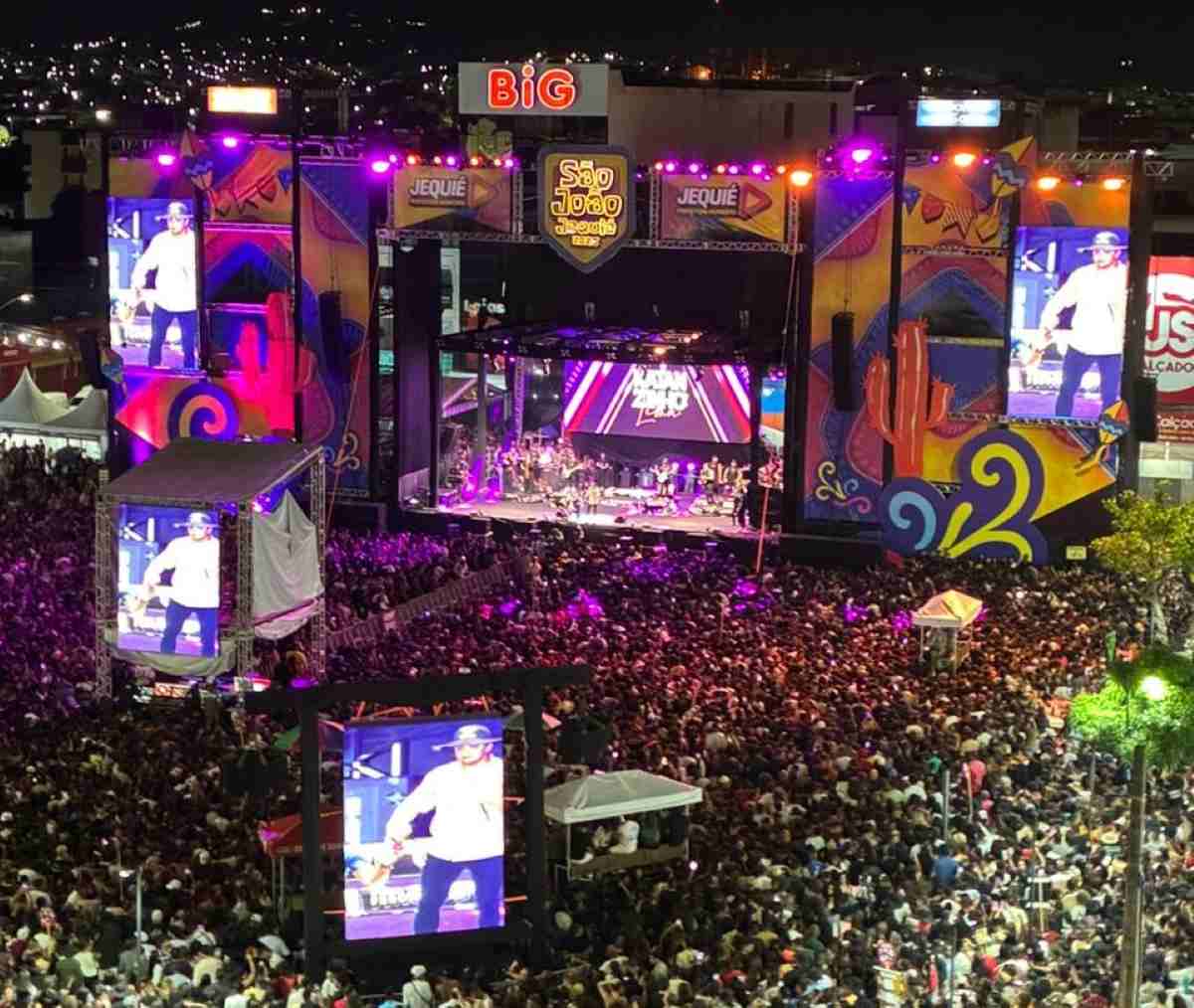 São João de Jequié: cerca de 120 mil pessoas marcam presença na última noite