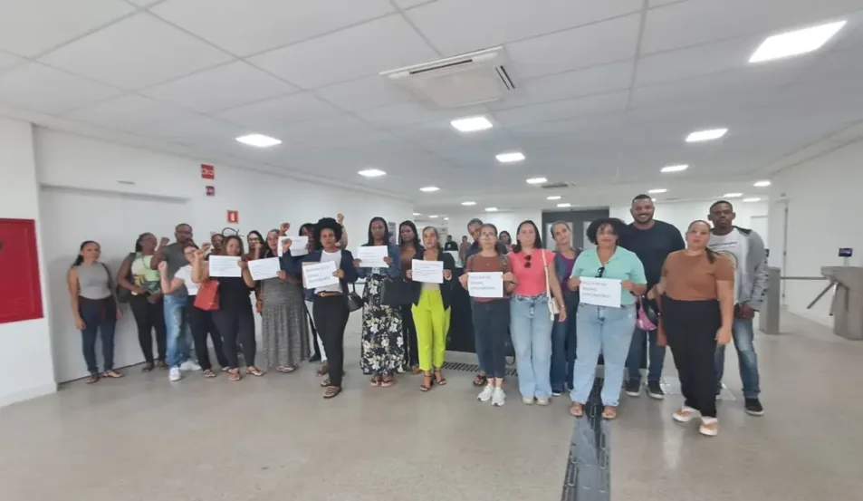 Manifestação dos professores Reda