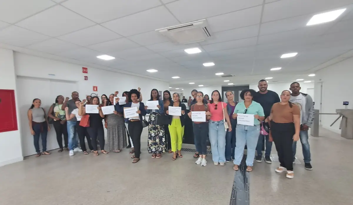 Manifestação dos professores Reda