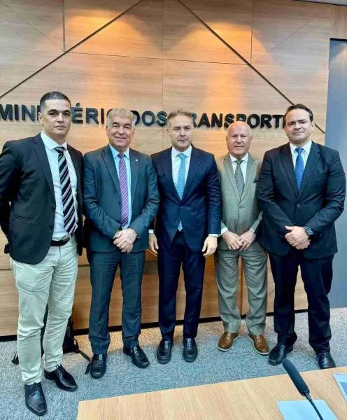 Reunião - ministro dos Transportes - Fotos - Karol Santos - ASCOM Zé Neto