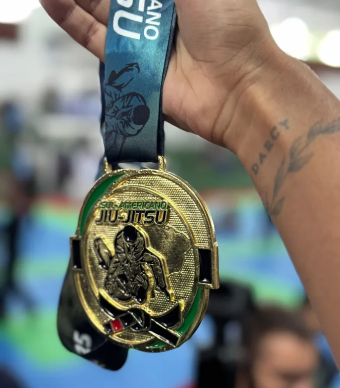 Atleta de jiu-jitsu