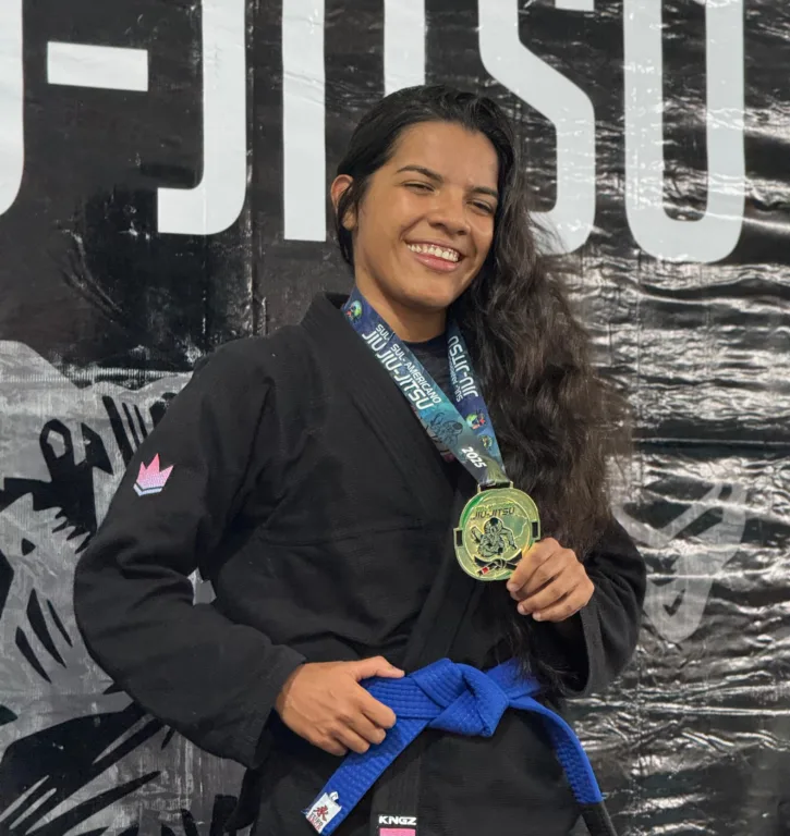 Atleta de jiu-jitsu