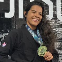 Atleta de jiu-jitsu