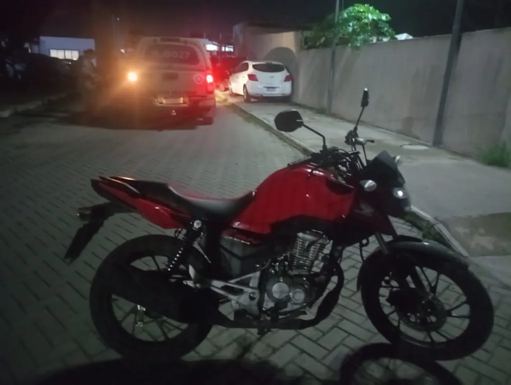 Motocicleta Apreendida