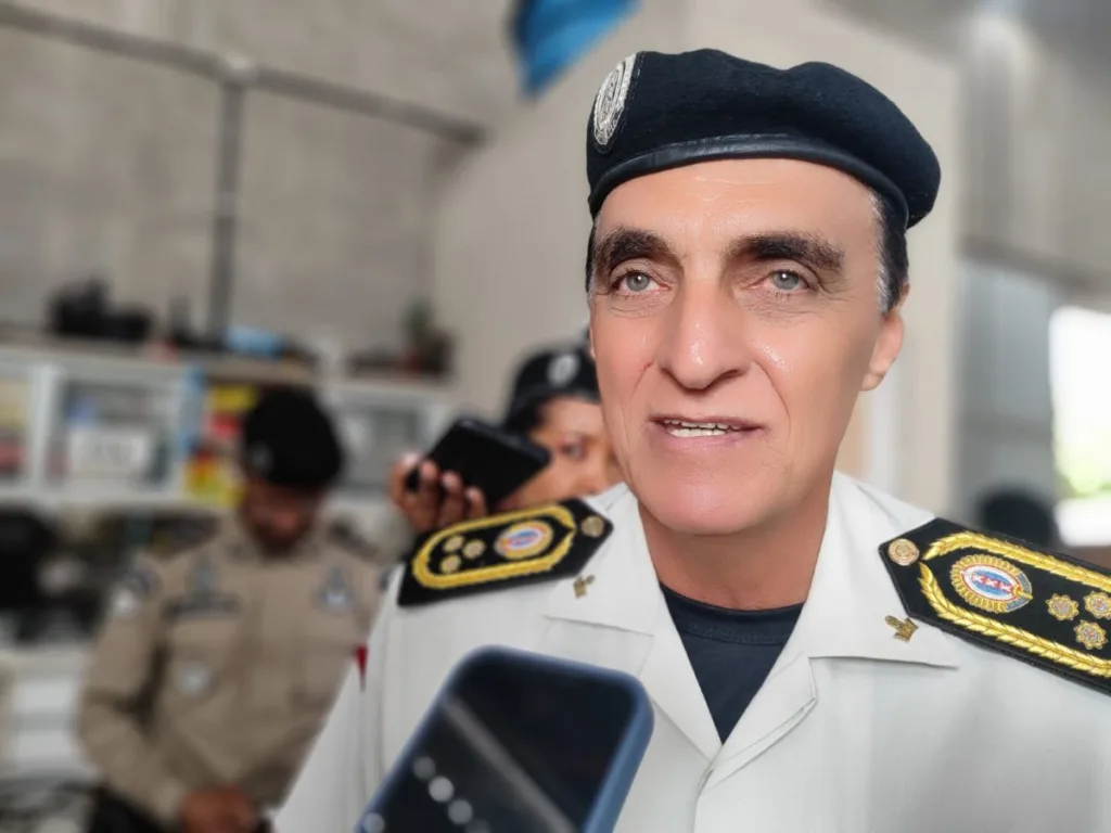 Coronel Magalhães, comandante-geral da Polícia Militar (PM) na Bahia