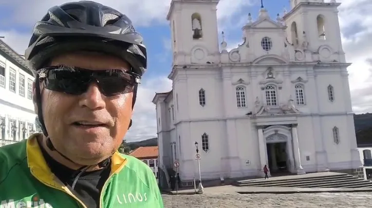 Ciclista - José Augusto - Foto - arquivo pessoal ---