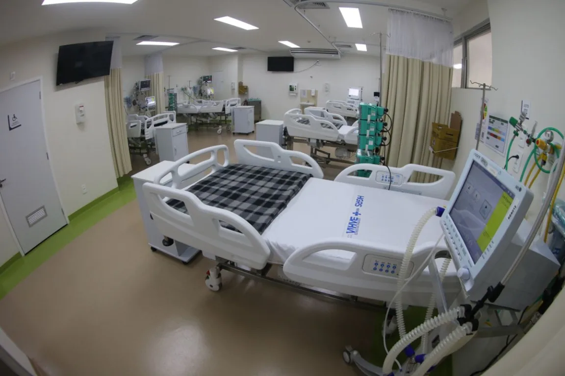 Leito de UTI - Hospital