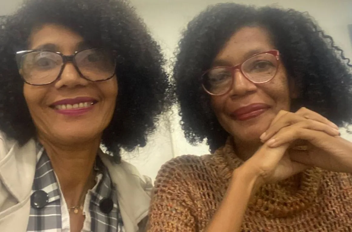 Produtora cultural Bernadete Anunciação e fotógrafa Lucy Anunciação