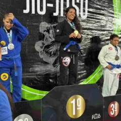 Atleta de jiu-jitsu