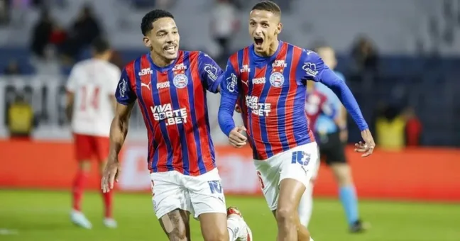 Bahia vence Red Bull Bragantino com autoridade e quebra tabu de 35 anos