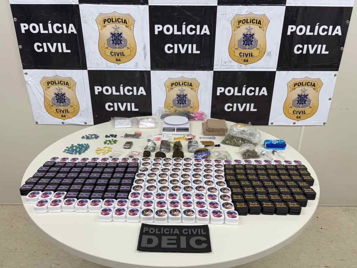 Apreensão de Drogas