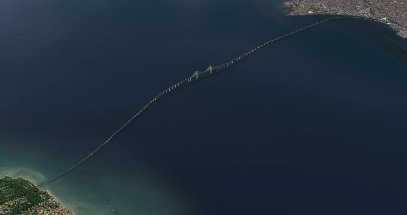Projeto da Ponte Salvador - Itaparica