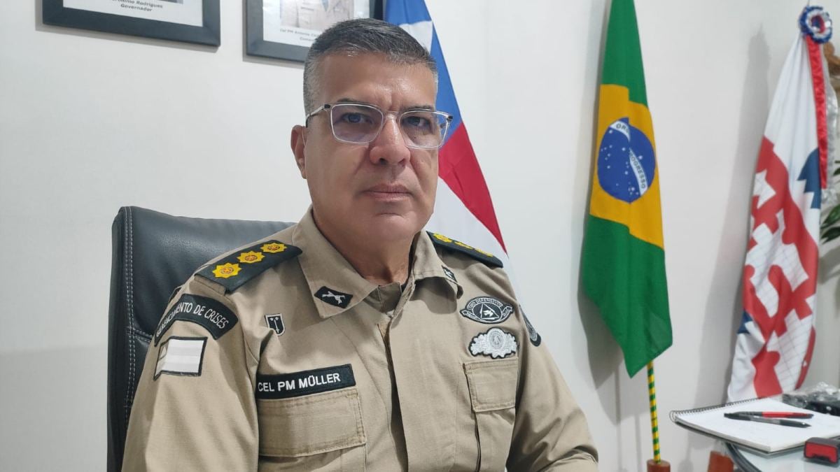 Coronel detalha estratégia para combater facções criminosas após tiros e pichação no São João do Cazumbá