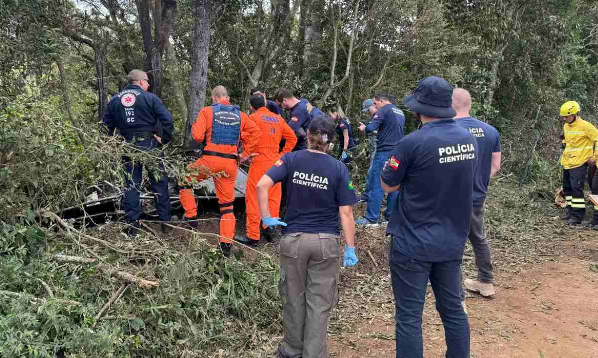 delegado fala sobre acidente de balão