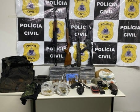 Fuzis Apreendidos