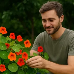 Capuchinha decora, atrai polinizadores e pode ser consumida