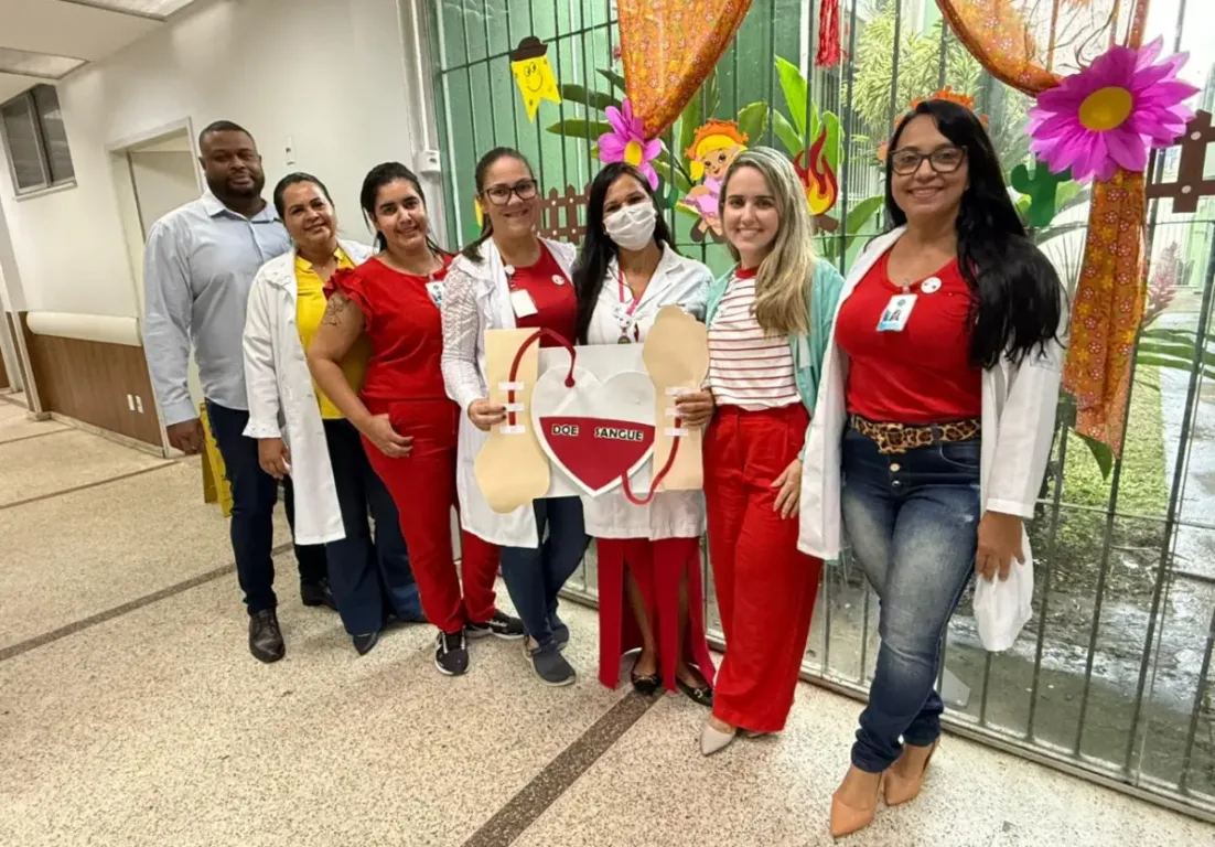 Junho Vermelho na UPA Estadual de Feira de Santana