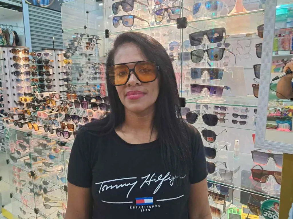 Ivonilde Santana, comerciante no Shopping Cidade das Compras