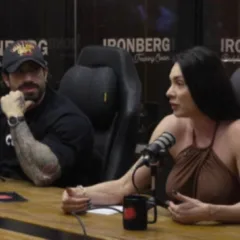 Juju Salimeni e Diogo Basaglia