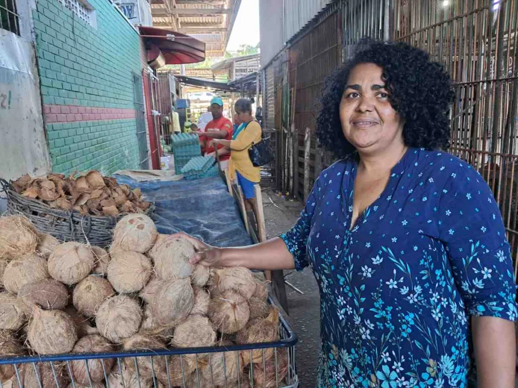 Rosália Ribeiro, comerciante do Centro de Abastecimento