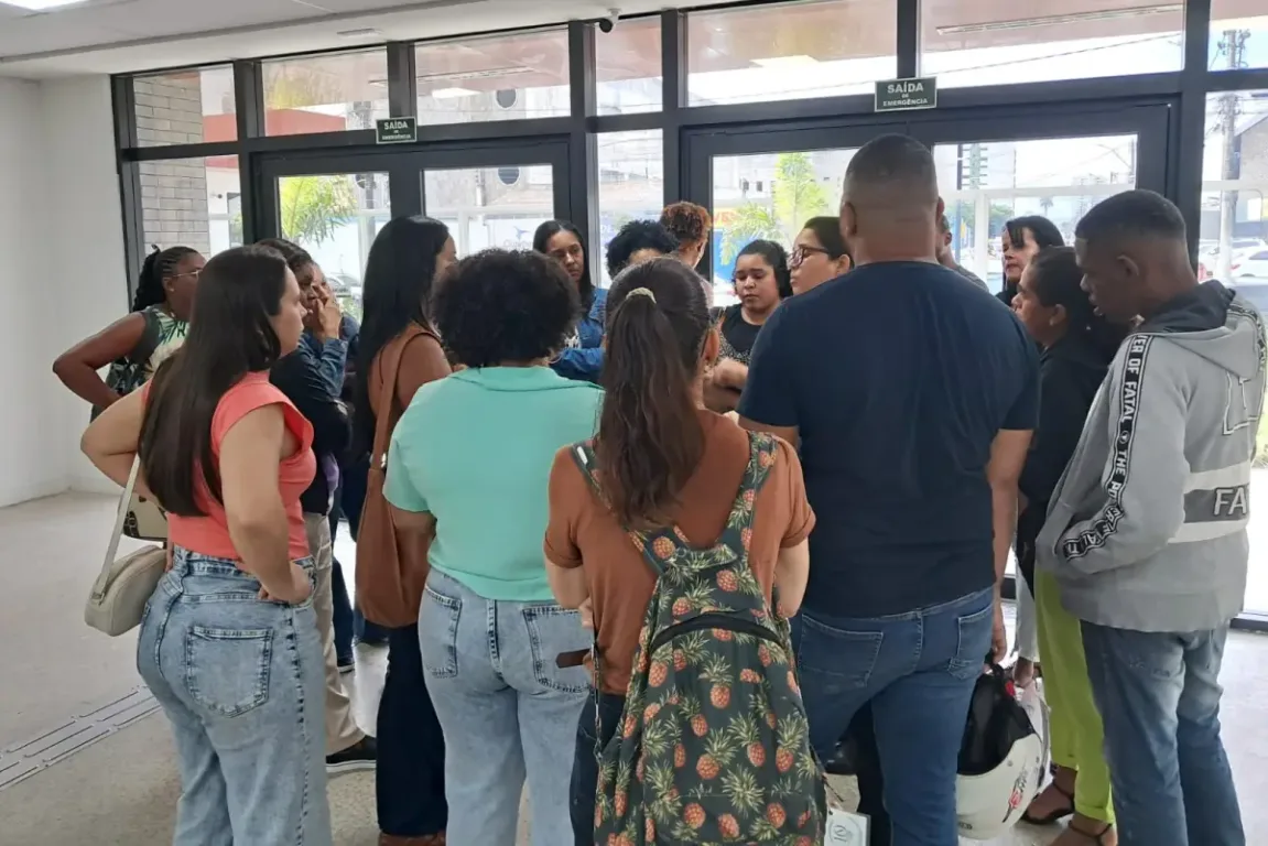 Manifestação dos professores Reda