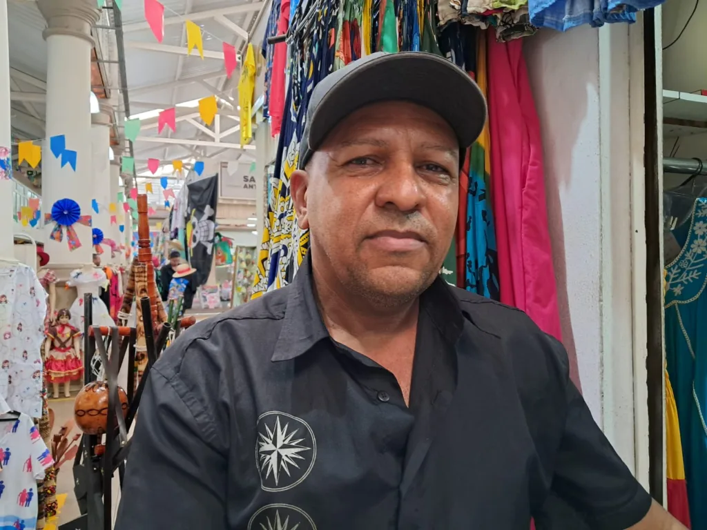 Anselmo Brandão, vice-presidente da Associação dos Artesãos do Mercado de Arte Popular (Artmap)