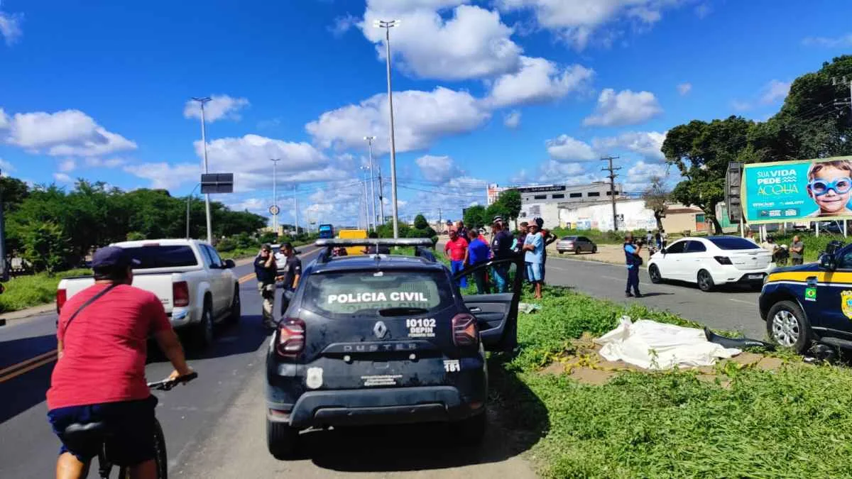 Motociclista morre em acidente na Avenida Eduardo Fróes da Mota